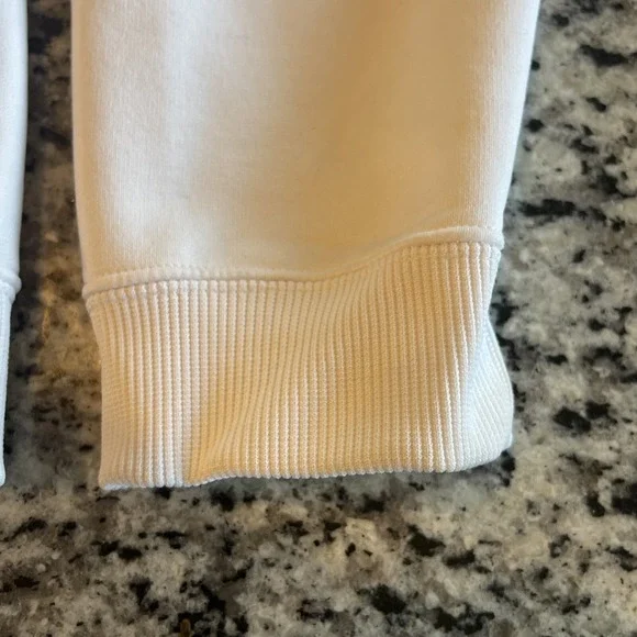 Under Armor Adults White Pink XL Full Zip Hoodie Longsleeves Solid Logo Jacket‎ - Picture 7 of 10